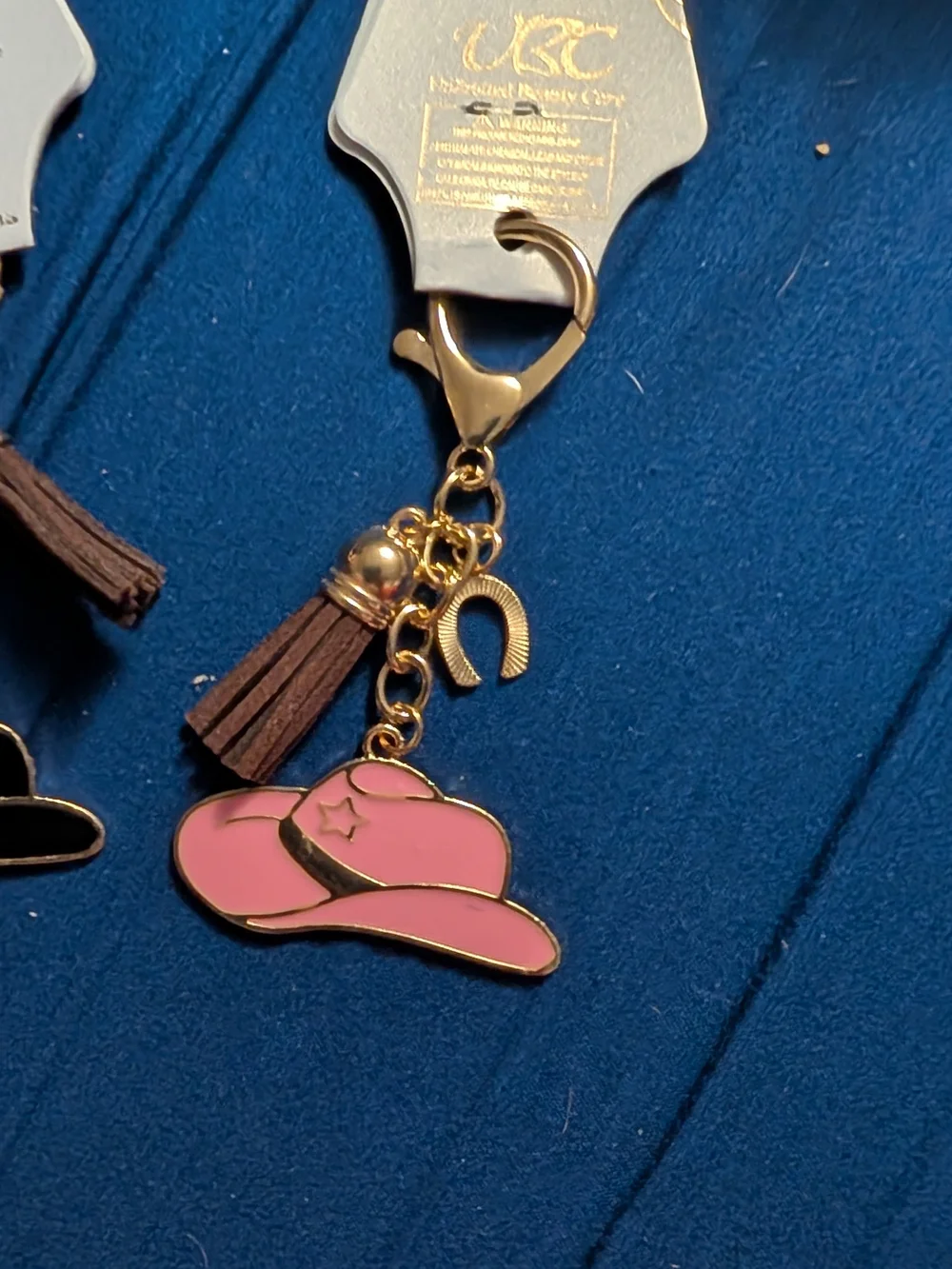 Pick 1 Cowboy Hat Keychain